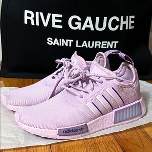 FREE cap. Adidas Pastel Purple Lavender Sneakers with FREE matching cap